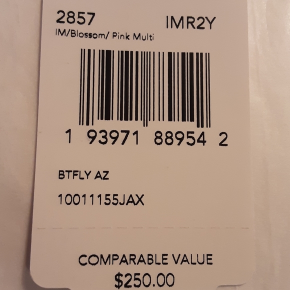 NEW Coach Accordion Zip Wallet. Butterfly Print - Picture 5 of 5